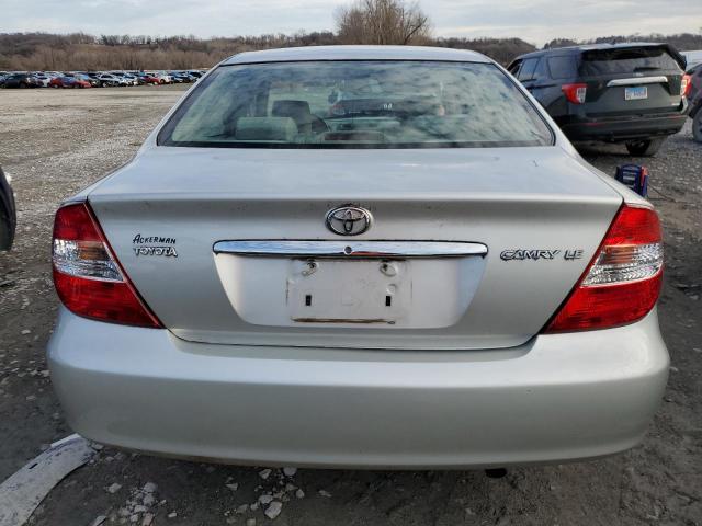 4T1BE32K64U789680 - 2004 TOYOTA CAMRY LE SILVER photo 6