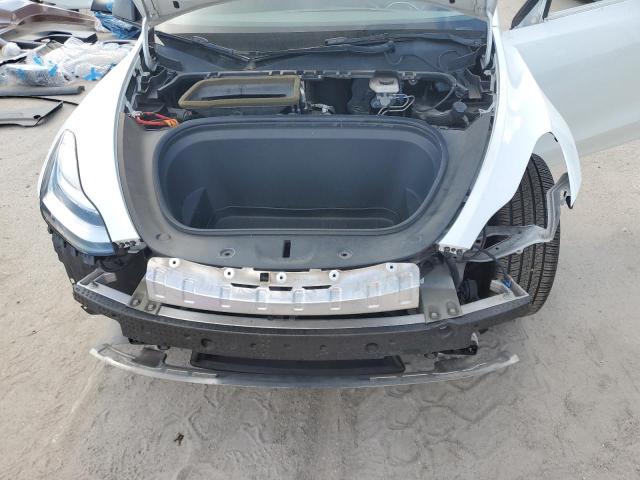 5YJYGDEE9MF209321 - 2021 TESLA MODEL Y Biały zdjęcie 12