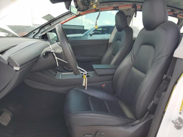 5YJYGDEE9MF209321 - 2021 TESLA MODEL Y Biały zdjęcie 7