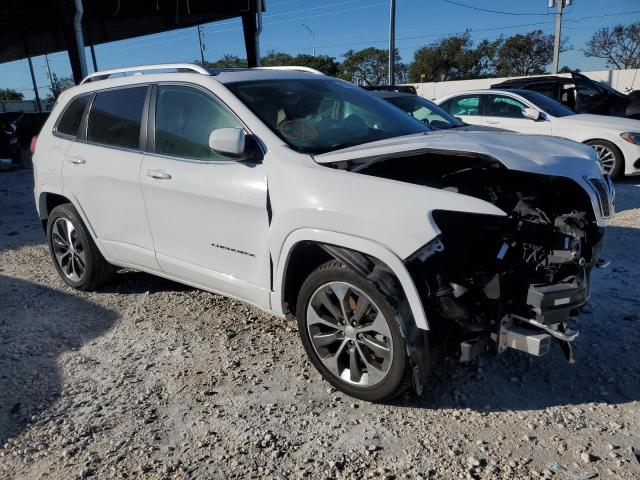 1C4PJMJNXKD233375 - 2019 JEEP CHEROKEE OVERLAND WHITE photo 4