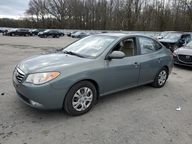 KMHDU4AD9AU025208 - 2010 HYUNDAI ELANTRA BLUE GRAY photo 1