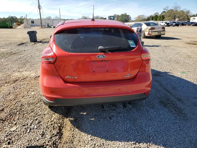 1FADP3K22GL226701 - 2016 FORD FOCUS SE RED photo 6