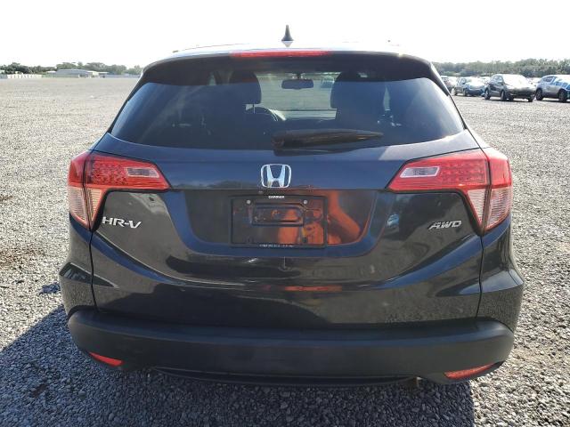 3CZRU6H75GM734571 - 2016 HONDA HR-V EXL BLACK photo 6