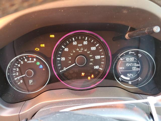 3CZRU6H75GM734571 - 2016 HONDA HR-V EXL BLACK photo 9