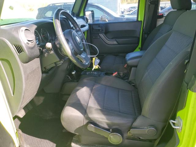 1C4AJWAG6CL266156 - 2012 JEEP WRANGLER SPORT Կանաչ լուսանկար 7
