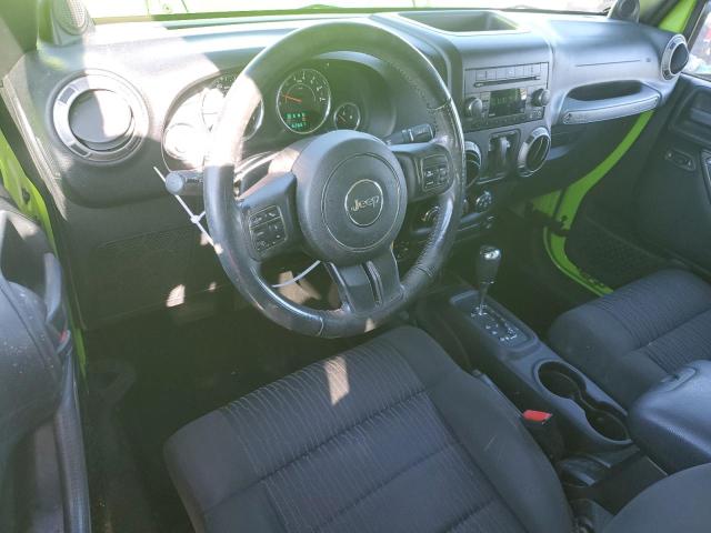 1C4AJWAG6CL266156 - 2012 JEEP WRANGLER SPORT Կանաչ լուսանկար 8