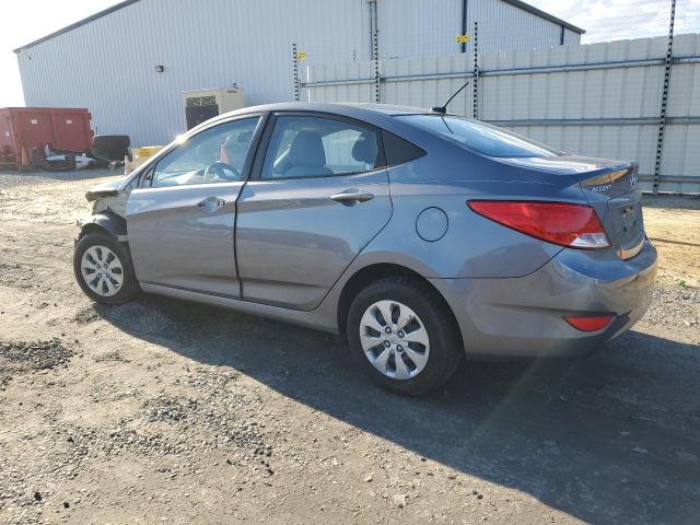 KMHCT4AE1GU964577 - 2016 HYUNDAI ACCENT SE GRAY photo 2