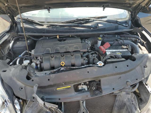 3N1AB7AP2FY337659 - 2015 NISSAN SENTRA S BLACK photo 11