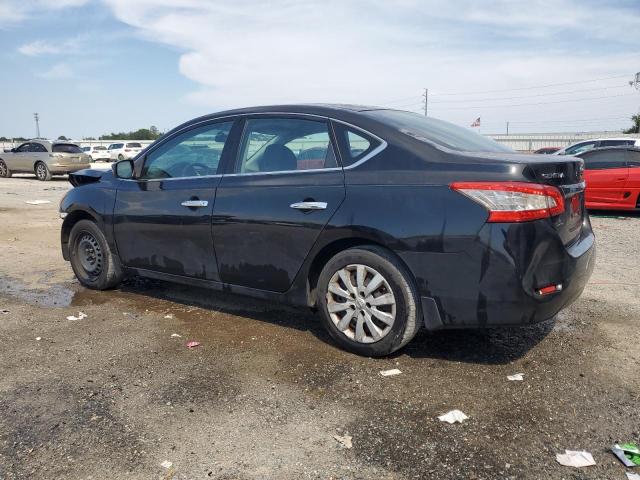 3N1AB7AP2FY337659 - 2015 NISSAN SENTRA S BLACK photo 2