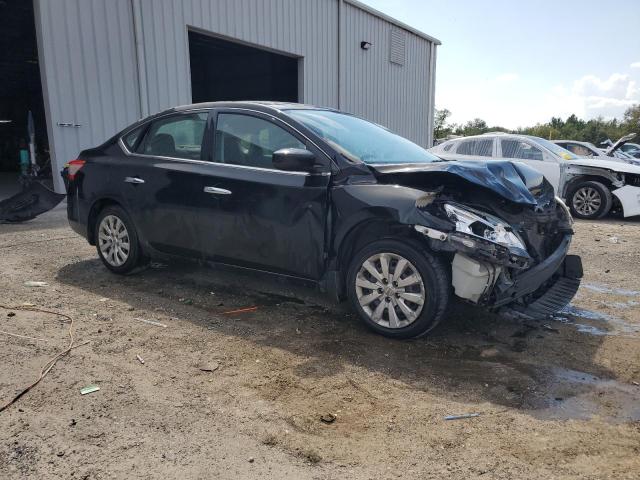 3N1AB7AP2FY337659 - 2015 NISSAN SENTRA S BLACK photo 4