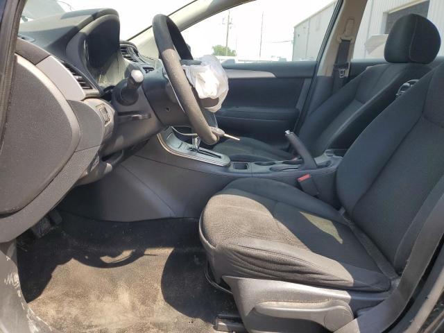 3N1AB7AP2FY337659 - 2015 NISSAN SENTRA S BLACK photo 7