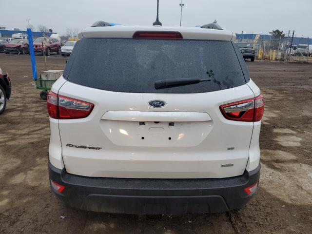 MAJ3S2GE5LC344369 - 2020 FORD ECOSPORT SE WHITE photo 6