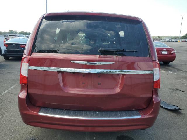 2C4RC1BG0FR554393 - 2015 CHRYSLER TOWN & COU TOURING BURGUNDY photo 6