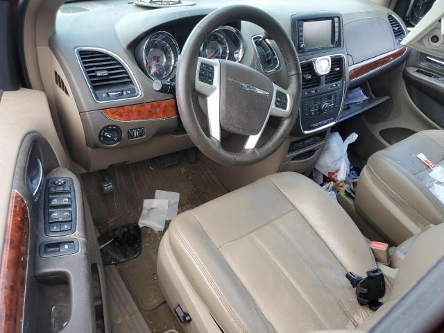 2C4RC1BG0FR554393 - 2015 CHRYSLER TOWN & COU TOURING BURGUNDY photo 8