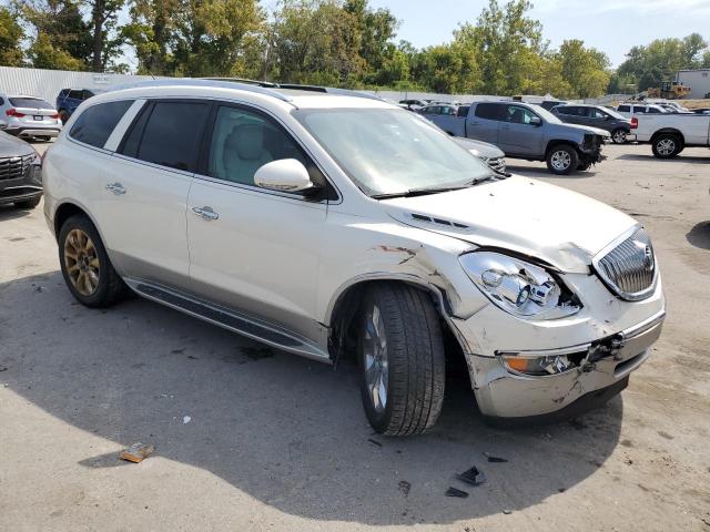 5GALVCED3AJ188912 - 2010 BUICK ENCLAVE CXL WHITE photo 4