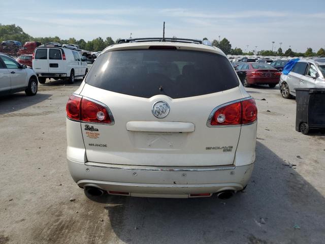 5GALVCED3AJ188912 - 2010 BUICK ENCLAVE CXL WHITE photo 6