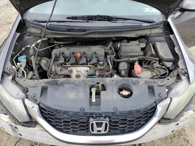 2HGFB2F93FH538722 - 2015 HONDA CIVIC EXL ნაცრისფერი ფოტო 11
