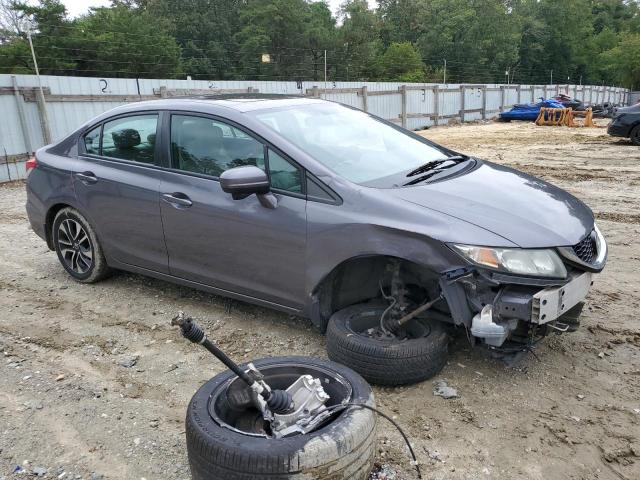 2HGFB2F93FH538722 - 2015 HONDA CIVIC EXL ნაცრისფერი ფოტო 4