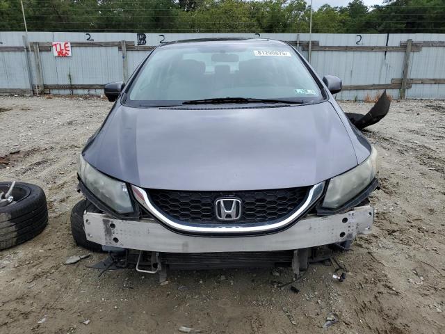 2HGFB2F93FH538722 - 2015 HONDA CIVIC EXL ნაცრისფერი ფოტო 5