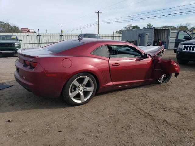 2G1FB1EDXB9188274 - 2011 CHEVROLET CAMARO LT RED photo 3