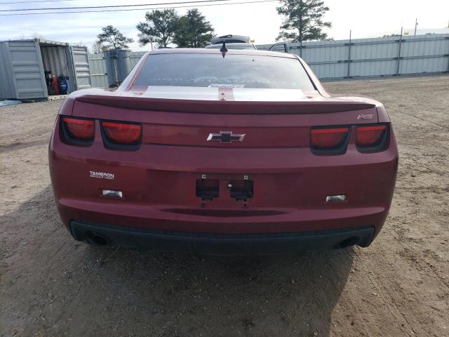 2G1FB1EDXB9188274 - 2011 CHEVROLET CAMARO LT RED photo 6