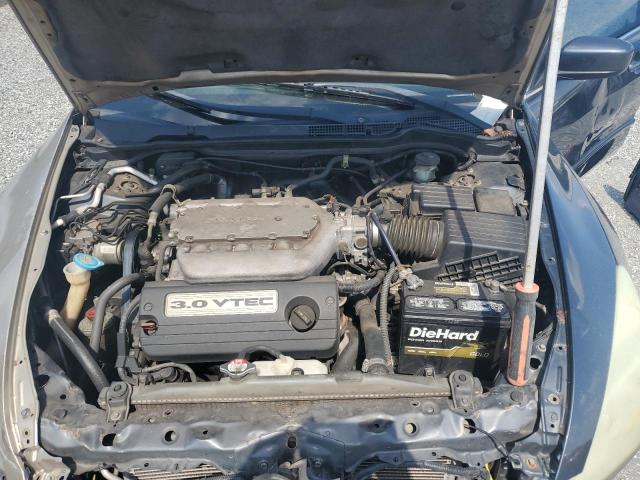 1HGCM66805A007955 - 2005 HONDA ACCORD EX CHARCOAL photo 11