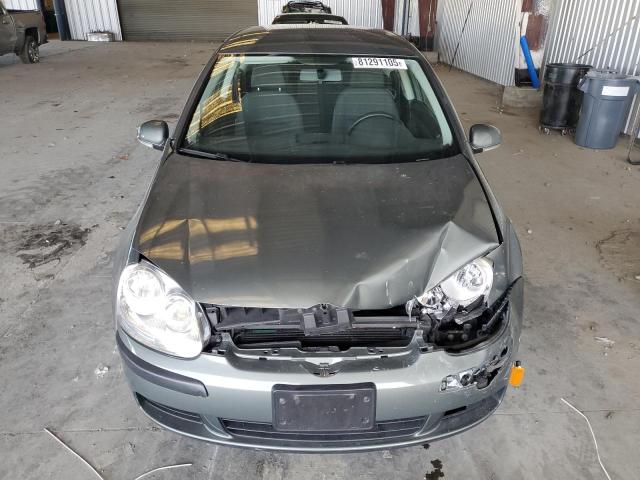 WVWBB71K48W257991 - 2008 VOLKSWAGEN RABBIT CHARCOAL photo 5