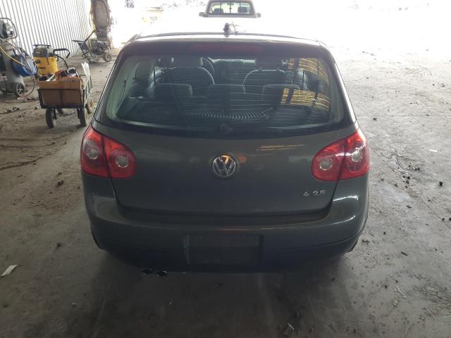 WVWBB71K48W257991 - 2008 VOLKSWAGEN RABBIT CHARCOAL photo 6