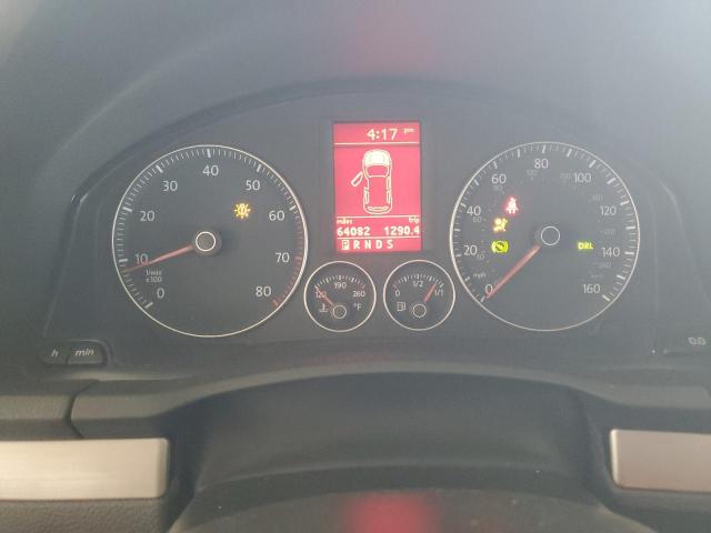 WVWBB71K48W257991 - 2008 VOLKSWAGEN RABBIT CHARCOAL photo 9