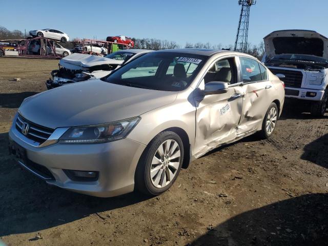 1HGCR2F71FA206144 - 2015 HONDA ACCORD EX BEIGE photo 1