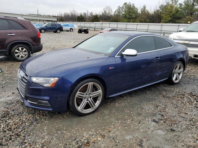 WAUGGAFRXEA054670 - 2014 AUDI S5 PREMIUM PLUS ლურჯი ფოტო 1