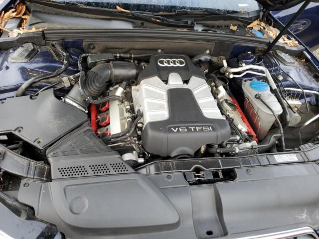 WAUGGAFRXEA054670 - 2014 AUDI S5 PREMIUM PLUS ლურჯი ფოტო 11