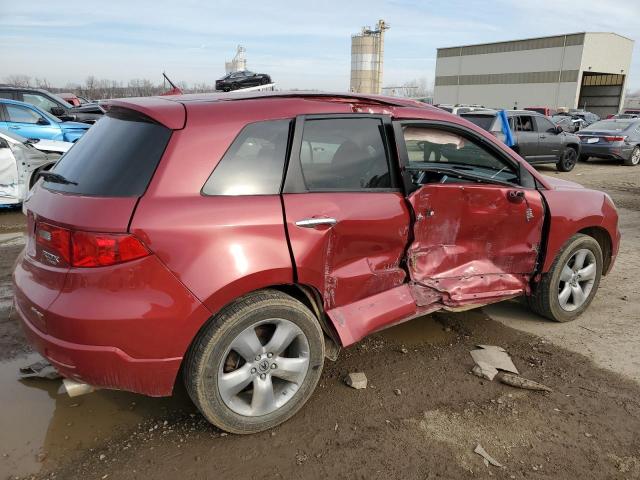 5J8TB18538A005388 - 2008 ACURA RDX TECHNOLOGY RED photo 3