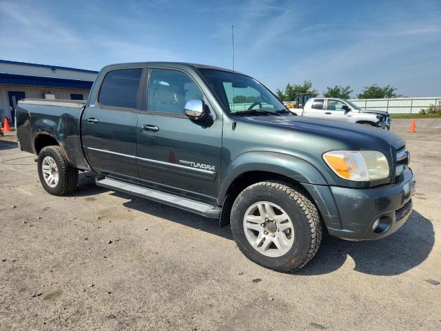 5TBDT44156S540705 - 2006 TOYOTA TUNDRA DOUBLE CAB SR5 GREEN photo 4