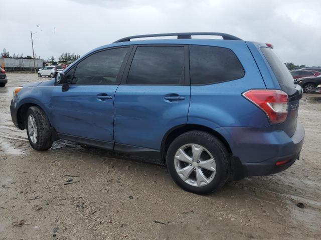 JF2SJADC1FH473708 - 2015 SUBARU FORESTER 2.5I PREMIUM Niebieski zdjęcie 2