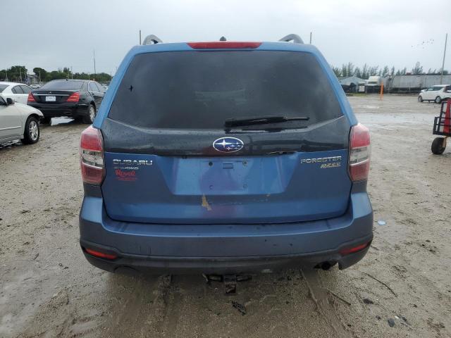 JF2SJADC1FH473708 - 2015 SUBARU FORESTER 2.5I PREMIUM Niebieski zdjęcie 6