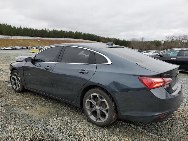 1G1ZD5STXMF050027 - 2021 CHEVROLET MALIBU LT BLUE photo 2