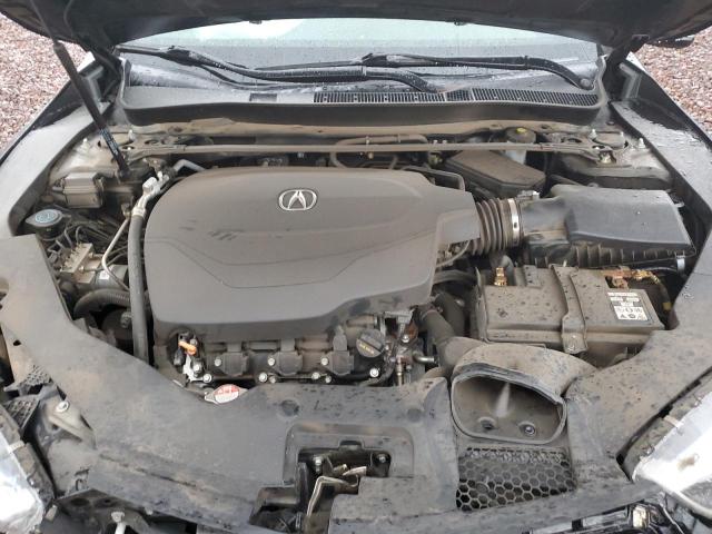 19UUB2F78JA004676 - 2018 ACURA TLX ADVANCE BLACK photo 11