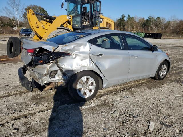 KMHDH4AEXGU581775 - 2016 HYUNDAI ELANTRA SE SILVER photo 3