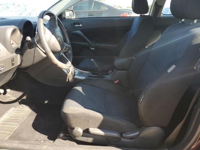 JTKDE167260110756 - 2006 TOYOTA SCION TC BURGUNDY photo 7