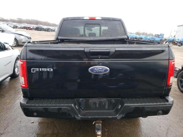 1FTEW1EG7GFB82738 - 2016 FORD F150 SUPERCREW BLACK photo 6