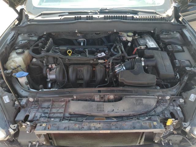 3FA6P0H70DR162424 - 2013 FORD FUSION SE BLACK photo 11