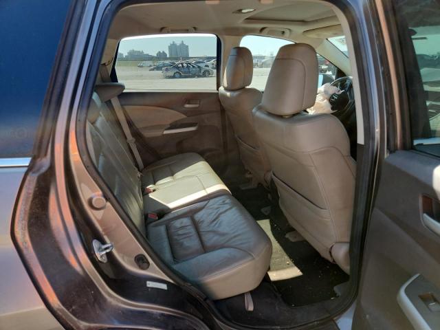 5J6RM4H70DL052439 - 2013 HONDA CR-V EXL BEIGE photo 10