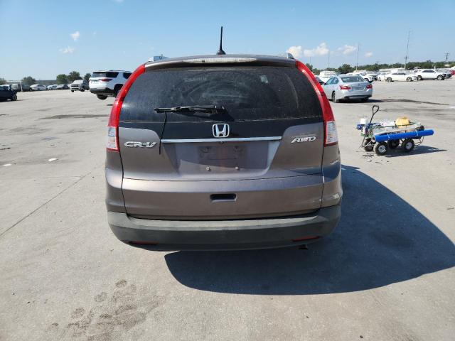 5J6RM4H70DL052439 - 2013 HONDA CR-V EXL BEIGE photo 6