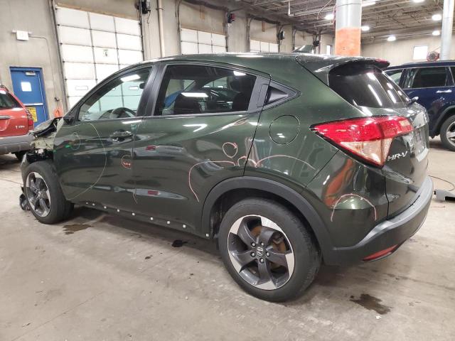 3CZRU6H52JG713178 - 2018 HONDA HR-V EX GREEN photo 2