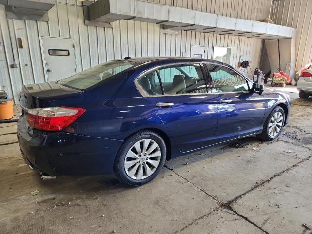 1HGCR3F84FA000329 - 2015 HONDA ACCORD EXL 蓝色 照片 3