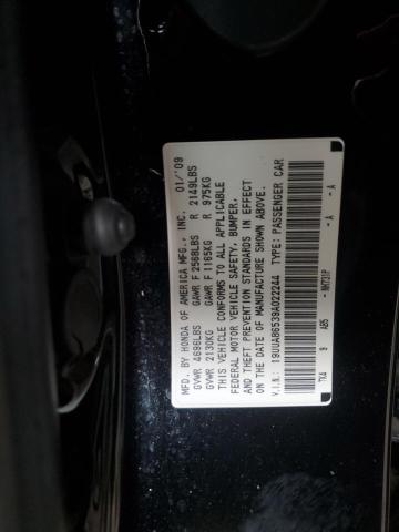 19UUA86539A022244 - 2009 ACURA TL Qara foto 12