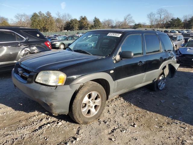 4F2YZ02Z15KM64138 - 2005 MAZDA TRIBUTE S I BLACK photo 1