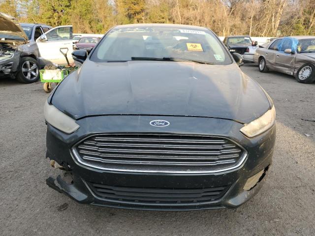 1FA6P0H76F5114450 - 2015 FORD FUSION SE GREEN photo 5