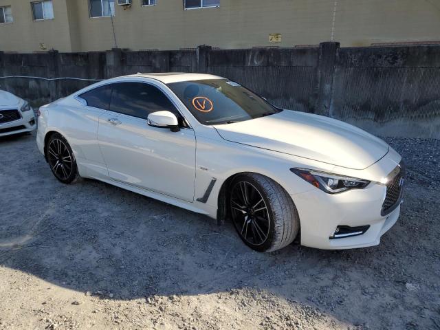 JN1EV7EK7JM340995 - 2018 INFINITI Q60 LUXE 300 WHITE photo 4